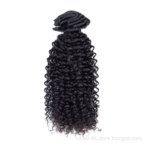 100% Kinky Curly Human Hair, Clip In Hair Extension For Black Women